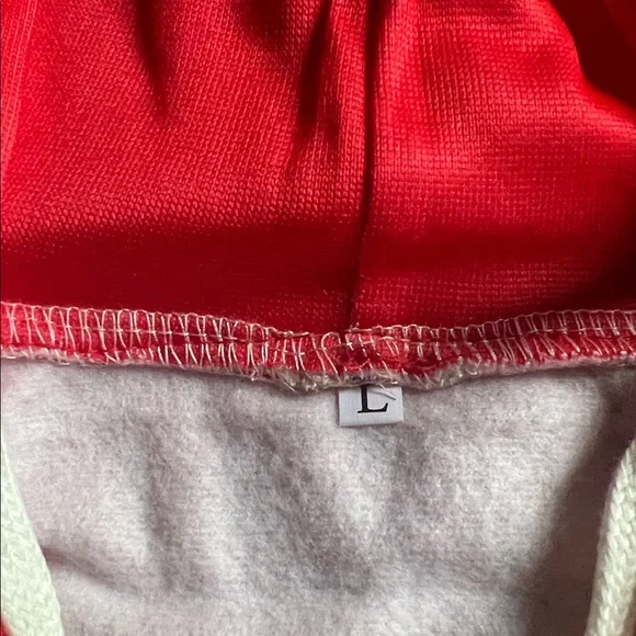 NWT Women's Snoopy & Woodstock ,Red and White Hoodie - Picture 3 of 5